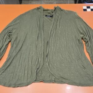 Women's Apt. 9 Light Weight Open Front Cardigan, Size L